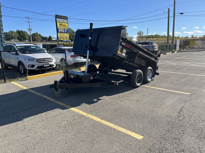 Cargo, Utility Trailers  Demo 2027 Miska 3.5 Ton Contractor Dump Trailer Photo
